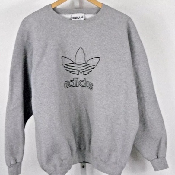 adidas trefoil sweatshirt mens